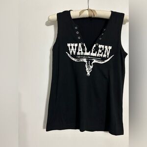 Sexy V neck tank top casual loose fit sleeveless tshirt